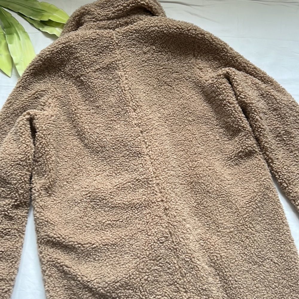 ⭐️NWT Noisy May Gabi Oversized Button-Down Teddy Jacket⭐️ - Picture 12 of 13